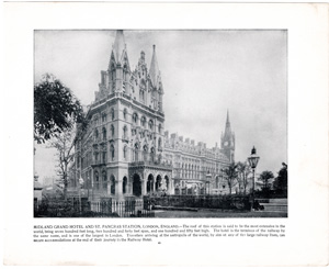 Midland Grand Hotel and St. Pancras Station, London, England